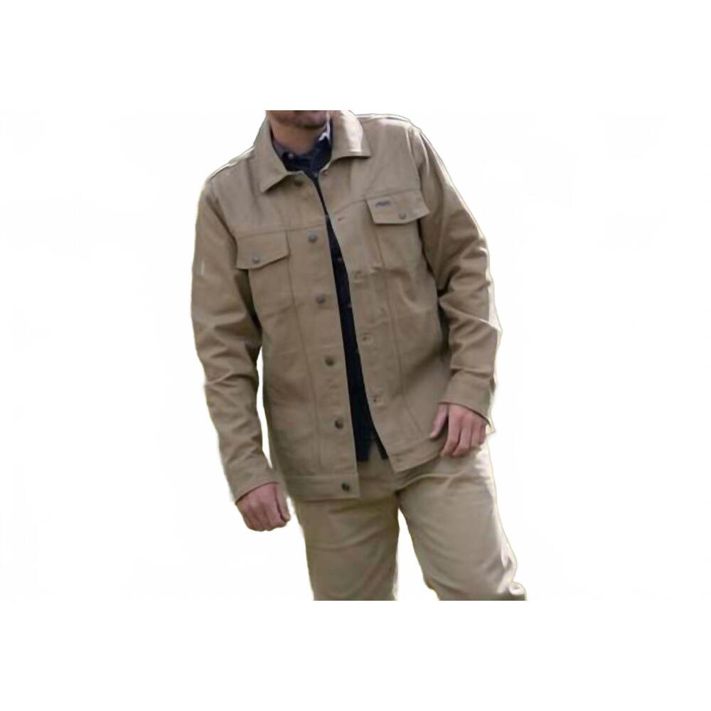 NEW MOUNTAIN KHAKIS men's sullivan utility jacket in tobacco - Picture 3 of 4